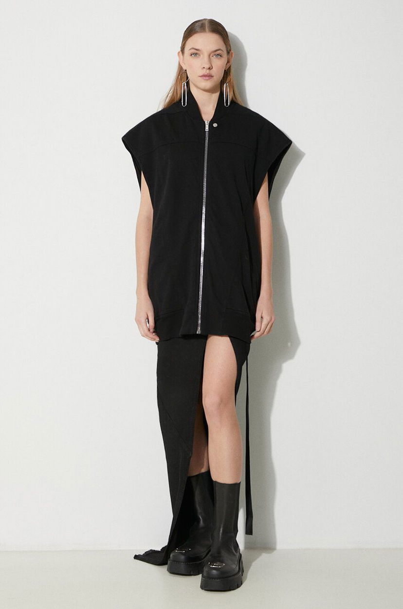 Спідниця Rick Owens Rick Owens Jumbo Flight Vest чорний | DS01D1118.RIG.09