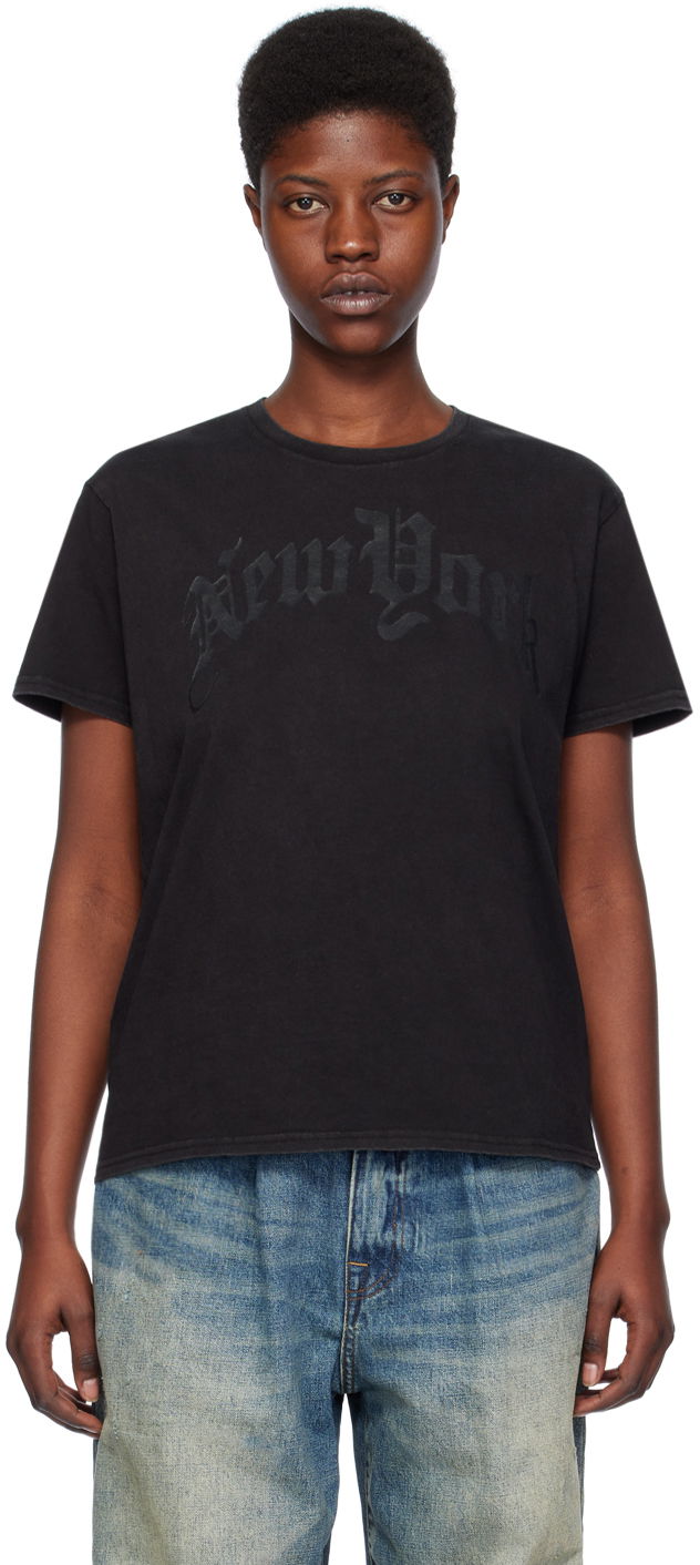 Футболка R13 R13 'New York Boy' T-Shirt чорний | R13WK001-K099A