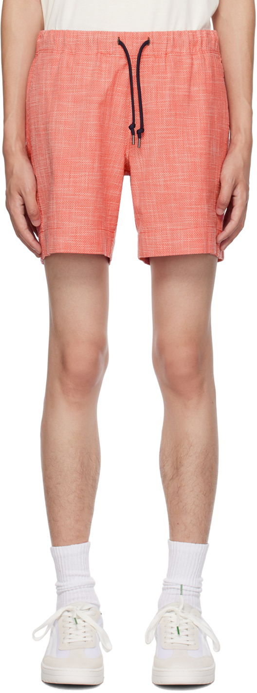 Шорти Paul Smith PS Paul Smith Drawstring Shorts Помаранчевий | M2R-737U-L21853