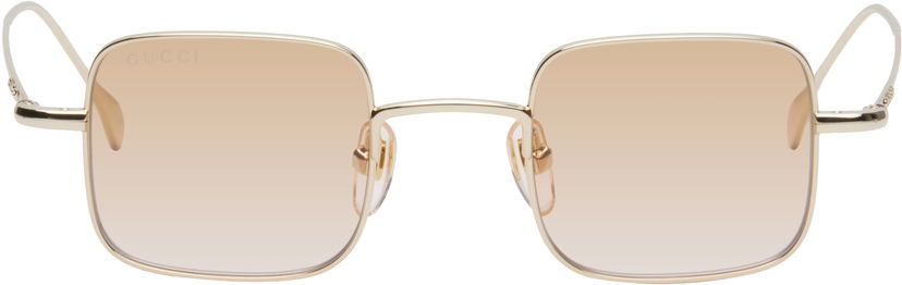 Сонцезахисні окуляри Gucci Gucci Squared Metal Sunglasses Металік | GG1813S-004