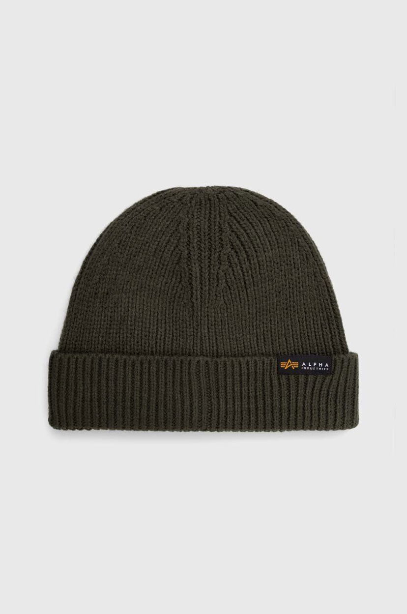 Шапка Alpha Industries Beanie Knitted Зелений | 138905.142