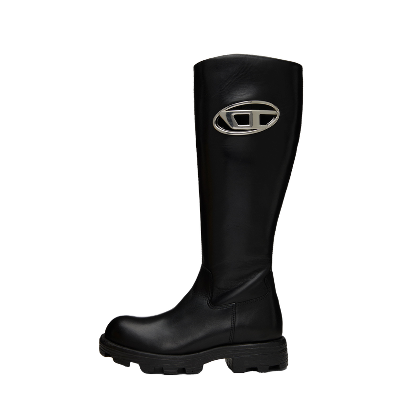 Кросівки та взуття Diesel Tall Boots чорний | Y03417 P4471
