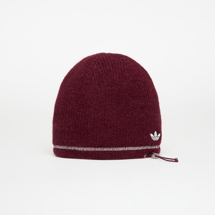 Шапка adidas Originals Beverly Blvd Beanie Бордовий | JZ6972