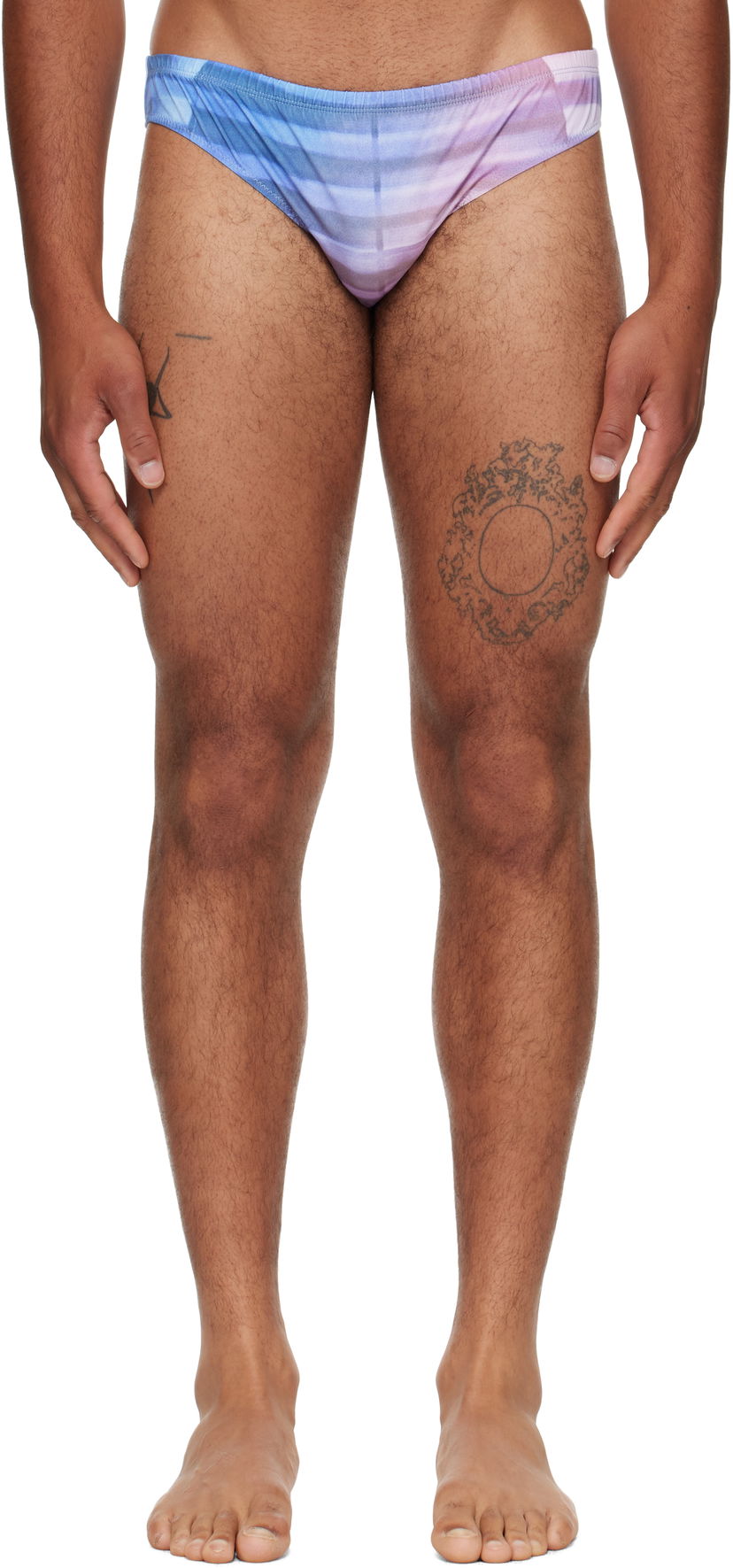 Купальники Jean Paul Gaultier Jean Paul Gaultier 'The Air' Swim Briefs Різнокольоровий | 25/03-M-SW068-J011P-565034