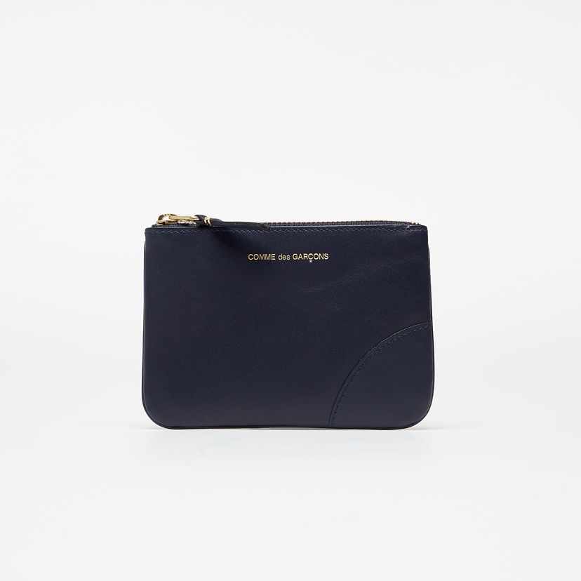 Гаманець Comme des Garçons Classic Leather Wallet Navy темно-синій | SA8100 navy