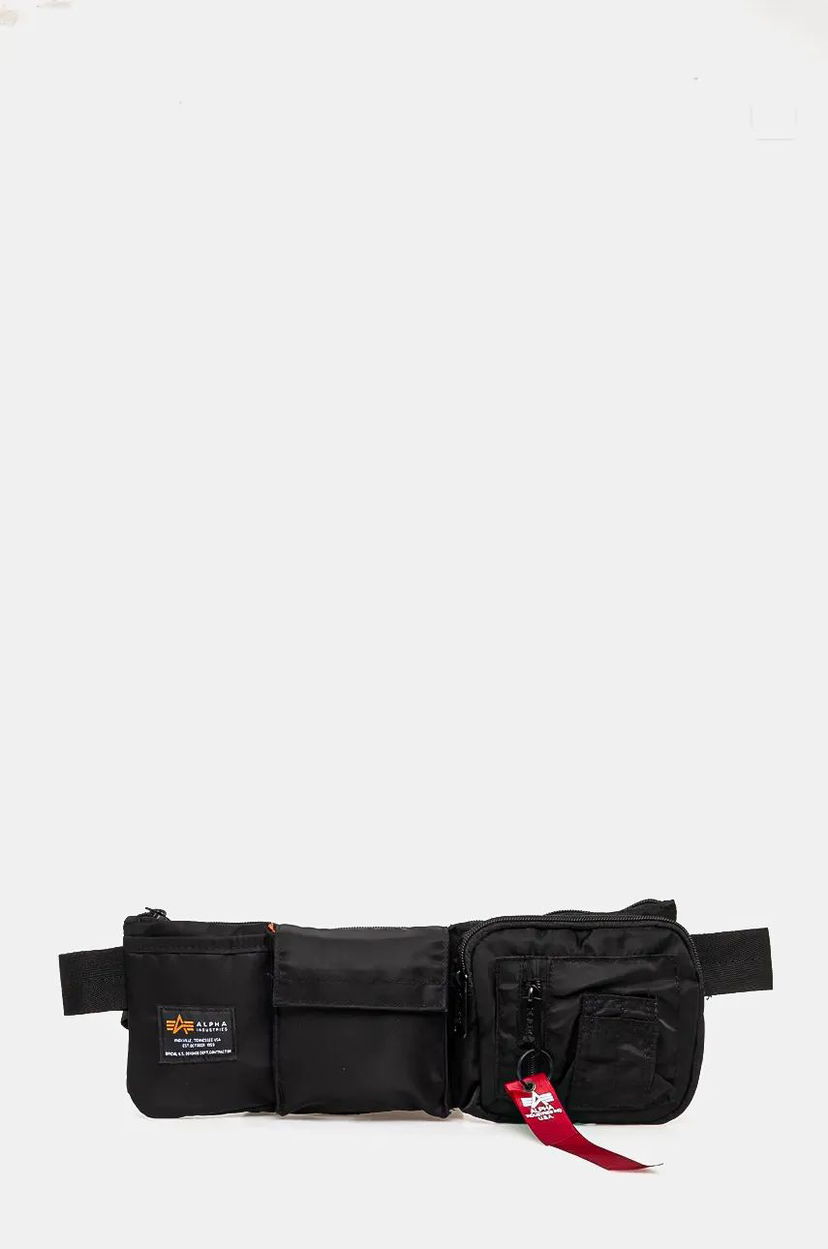 Поясна сумка Alpha Industries Waist Bag чорний | 128928