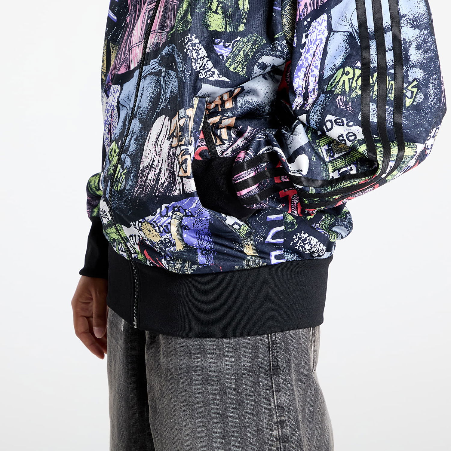 Спортивний костюм adidas Performance Jeremy Scott Pride AOP Track Jacket чорний | JY2023, 1