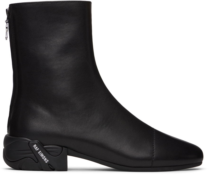 Кросівки та взуття RAF SIMONS Black Solaris High чорний | HR780010L, 0