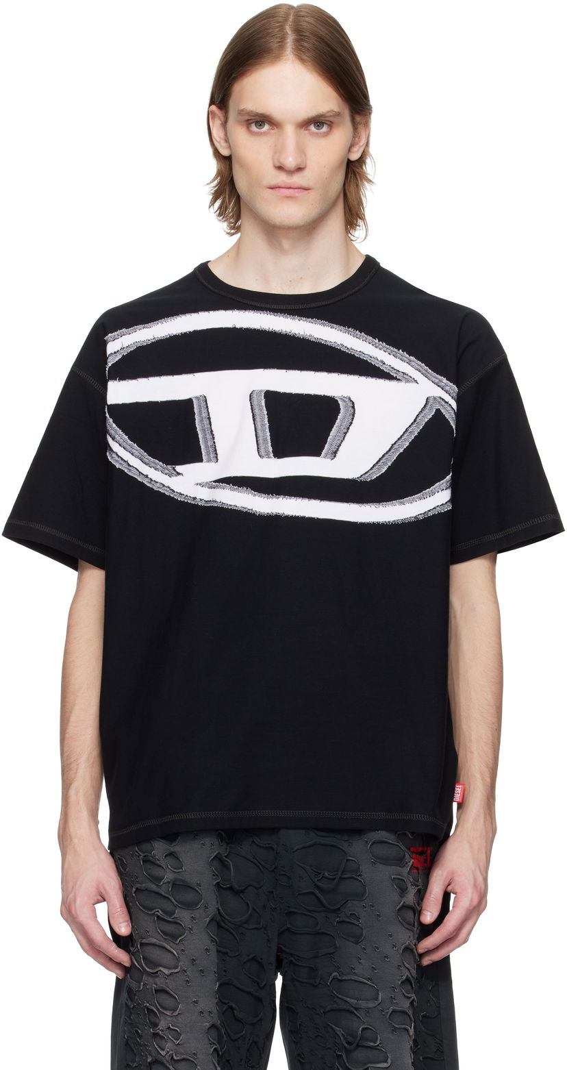 Футболка Diesel T-Doxt Graphic T-Shirt чорний | A16185-0GIAS-9XX