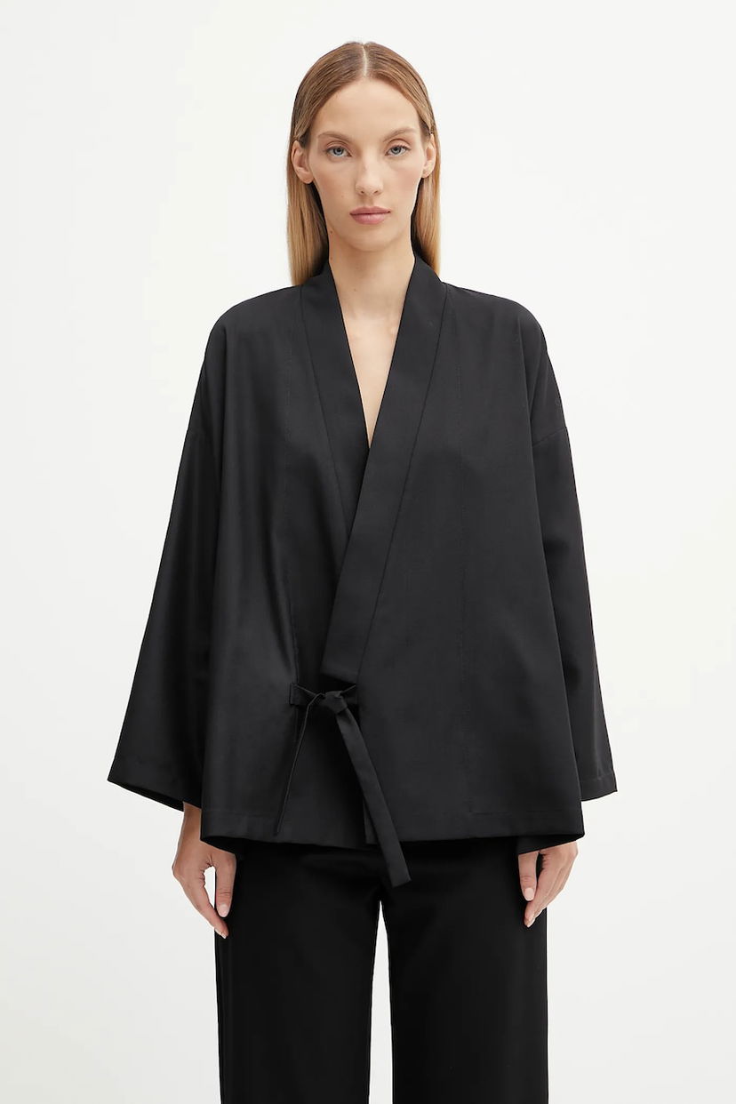 Куртка KENZO Kenzo Kimono Wrap Jacket чорний | FF62VE2749RA