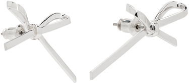 Сережки We11done We11done Bow Stud Earrings Металік | WD-AJ0-24-521-U-SV, 1