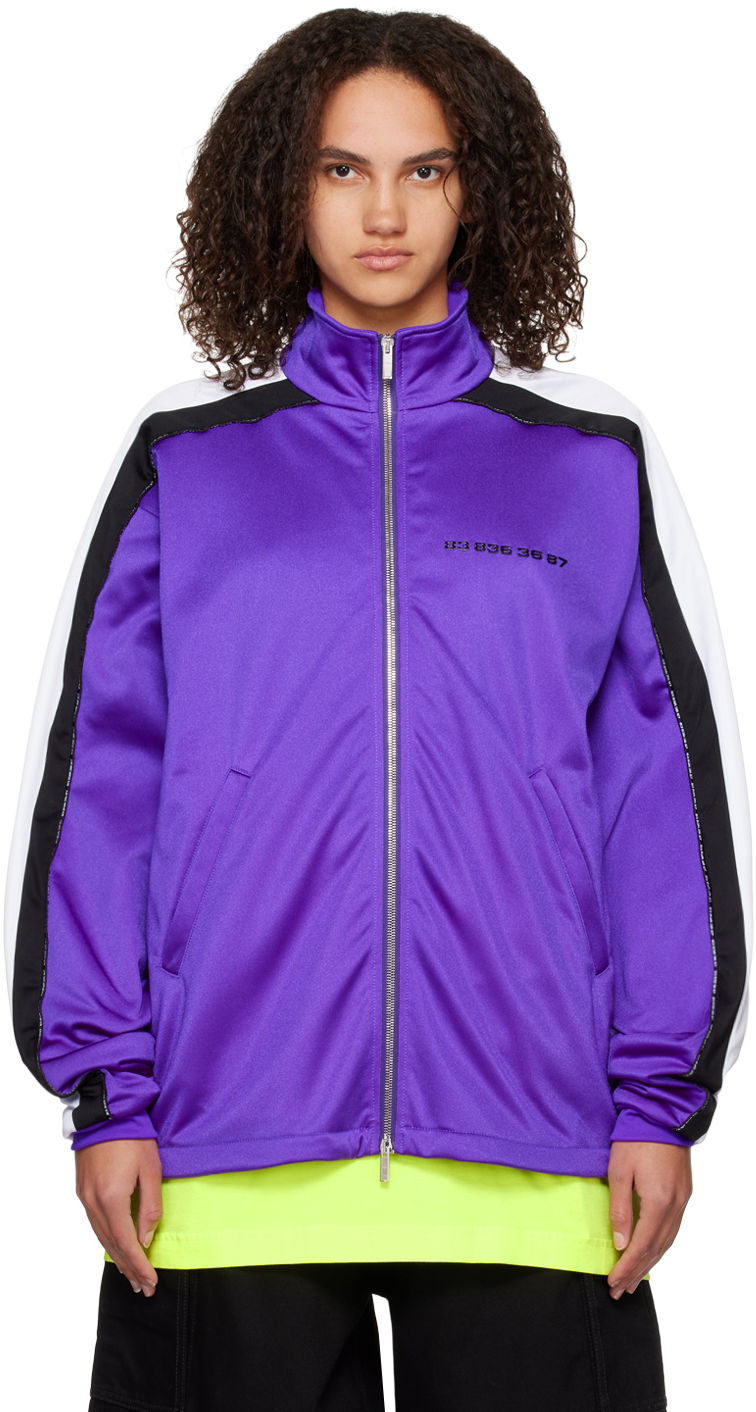Вітровка VETEMENTS Oversized Track Jacket Фіолетовий | VL14AT100V