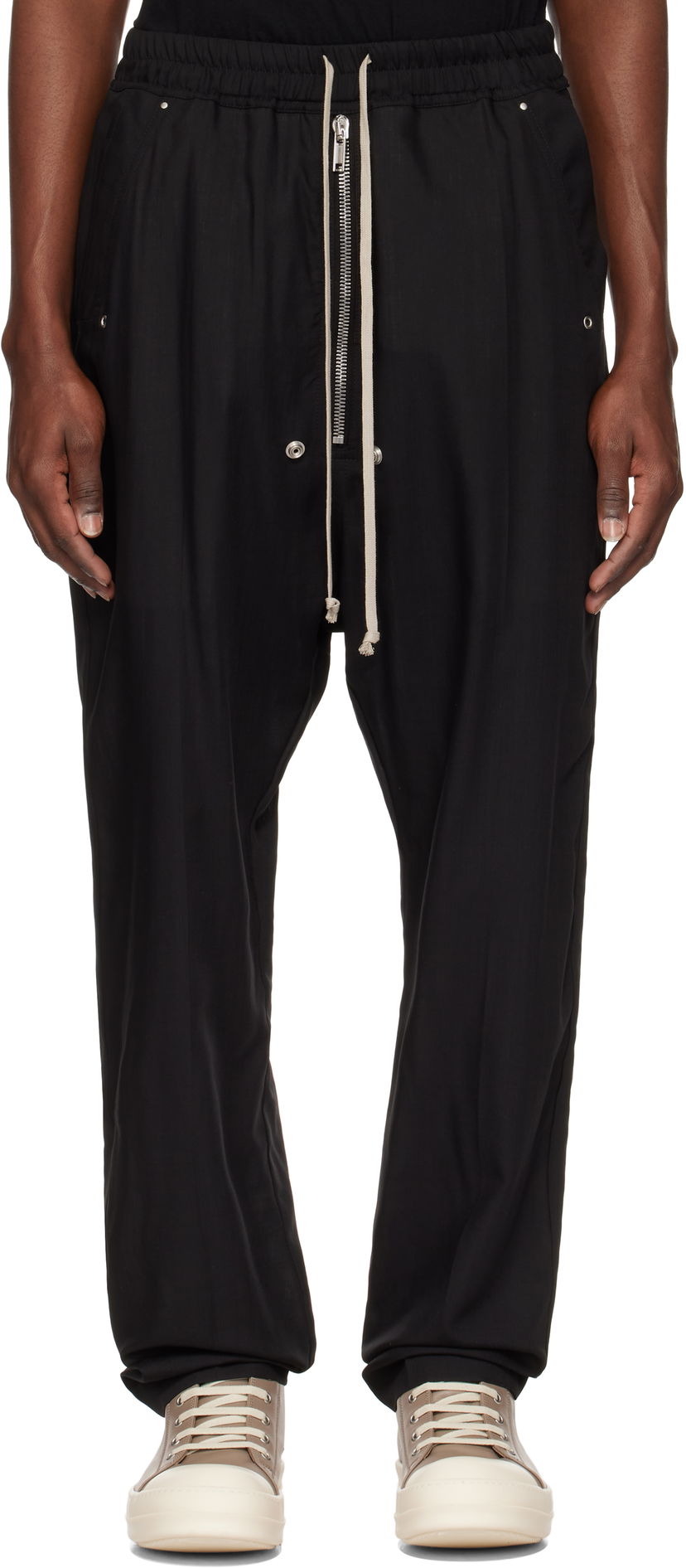 Спортивні штани Rick Owens Rick Owens Hollywood Bela Trousers чорний | RU01E5361 WG
