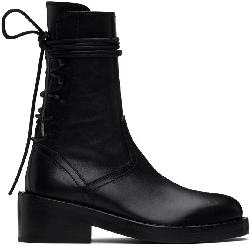 Одяг Ann Demeulemeester Ann Demeulemeester Henrica Leather Boots чорний | 2201-W-A02-380-099