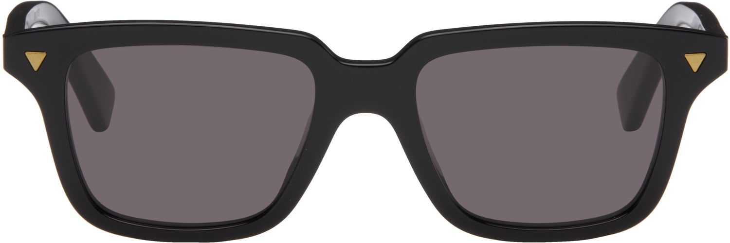 Сонцезахисні окуляри Bottega Veneta Bottega Veneta Triangle Stud Rectangular Sunglasses чорний | BV1363S-001, 0