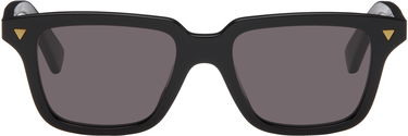 Сонцезахисні окуляри Bottega Veneta Bottega Veneta Triangle Stud Rectangular Sunglasses чорний | BV1363S-001, 0