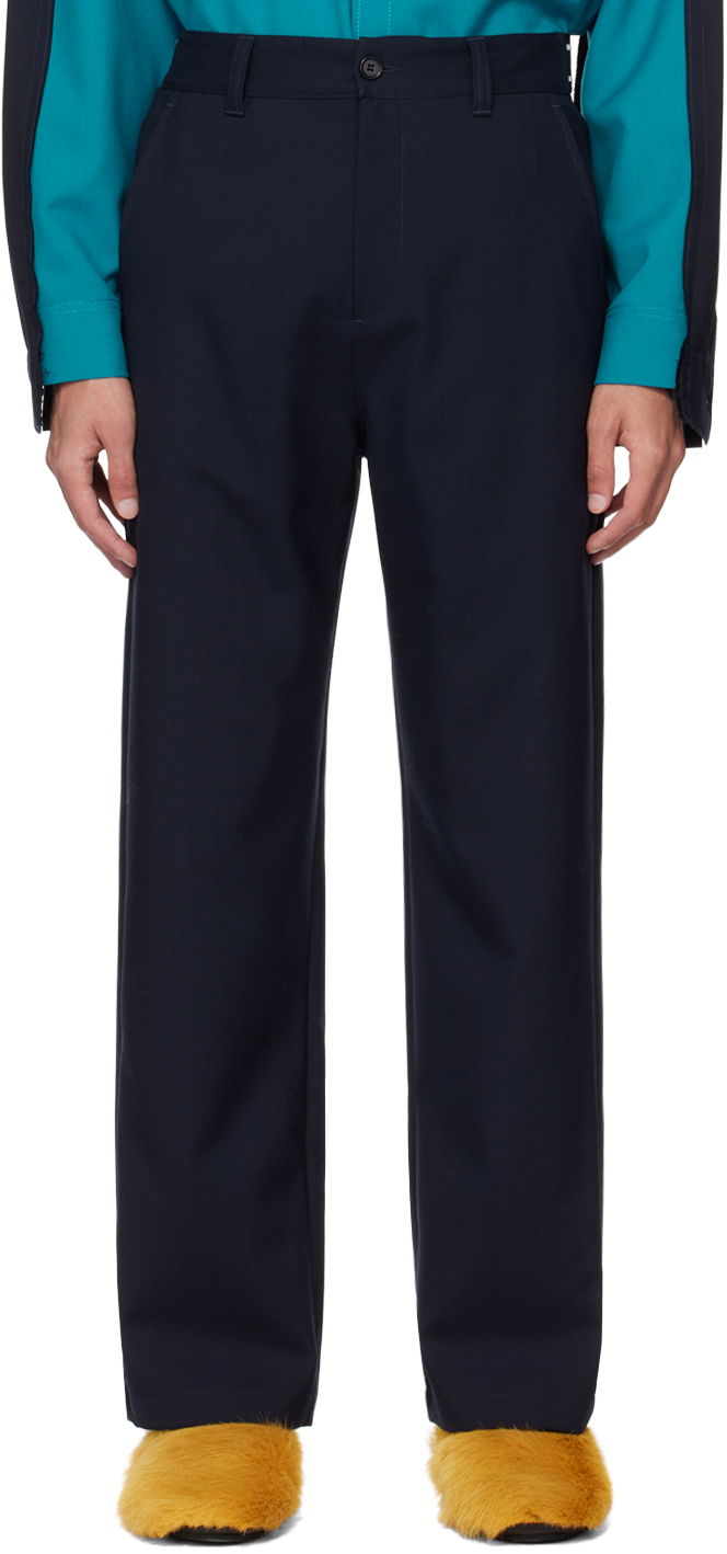 Штани Marni Four-Pocket Trousers темно-синій | PUMU0242U0 TW839