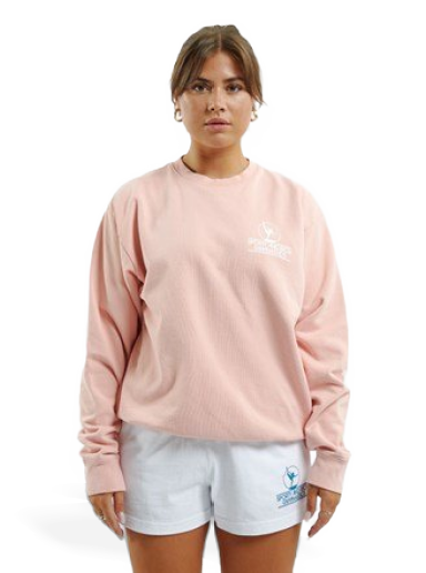 Світшоти Sporty & Rich Gymnastics Crewneck Рожевий | CR481RO