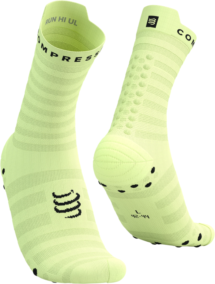 Шкарпетки Compressport Compressport Pro Racing Socks v4.0 Ultralight Run High Зелений | xu00050b6043, 0