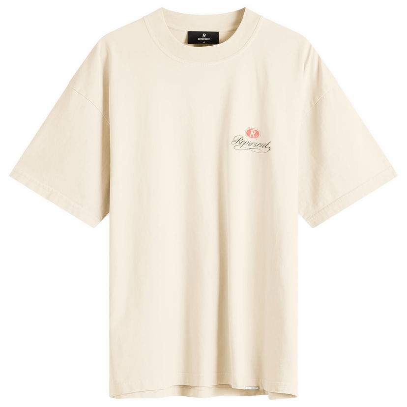 Футболка Represent Clo Grand Vintage Hand Drawn T-Shirt бежевий | MLM100450-27