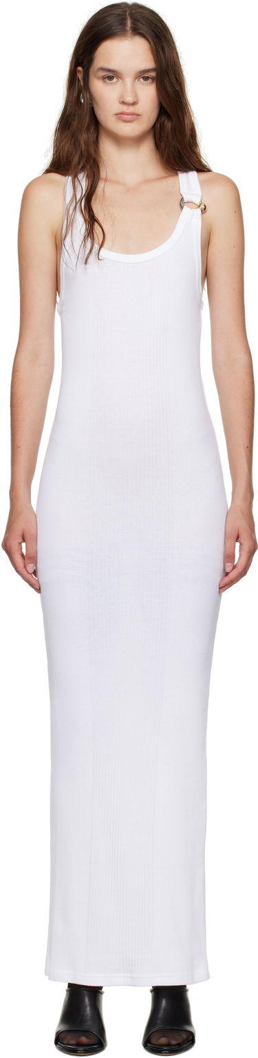 плаття Jean Paul Gaultier Jean Paul Gaultier 'The Piercing' Maxi Dress білий | 25/03-W-DR067-J014-01, 0