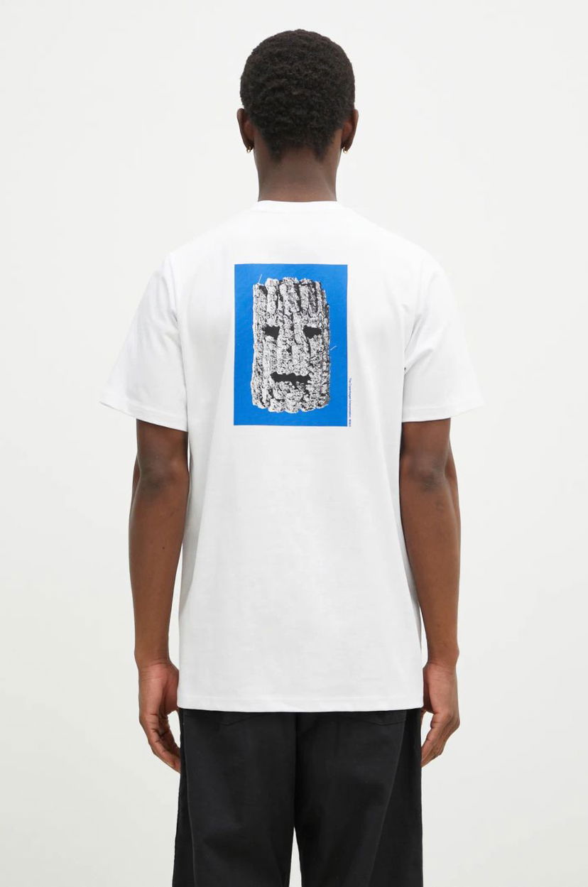 Футболка WOOD WOOD Wood Wood Mela Mask T-Shirt білий | 12432503.2106