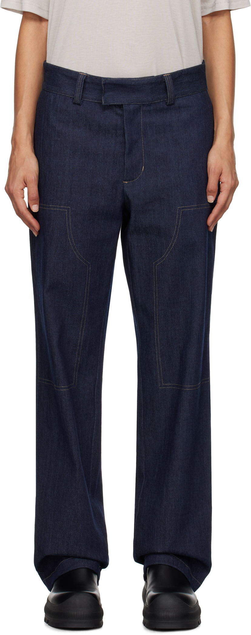 Джинси Soulland Indigo Denim Emery Jeans Синій | 42032-1316