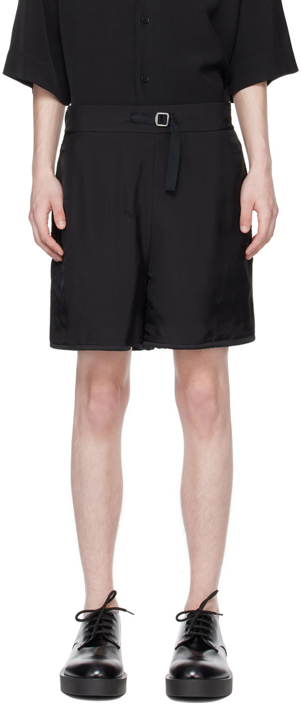 Шорти Jil Sander Oversized Reversible Shorts чорний | J22MU0117_JTN323