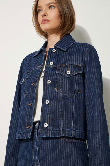 Куртка KENZO Striped Denim Jacket Синій | FE62DV2456F2.DD, 0
