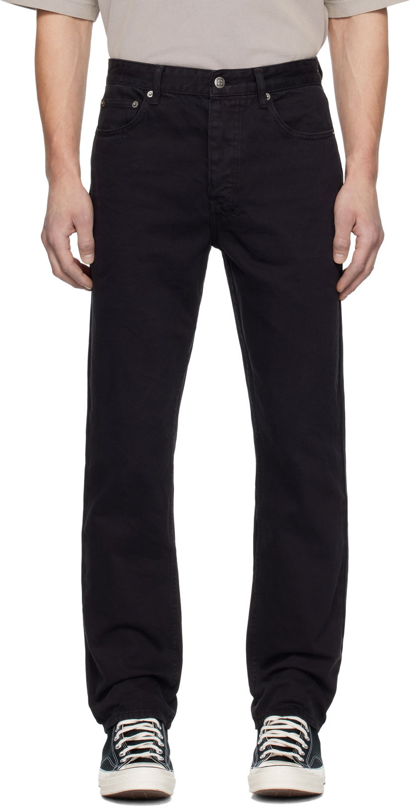 Джинси Ksubi Ksubi Hazlow Ghosted Jeans чорний | MPS25DJ007
