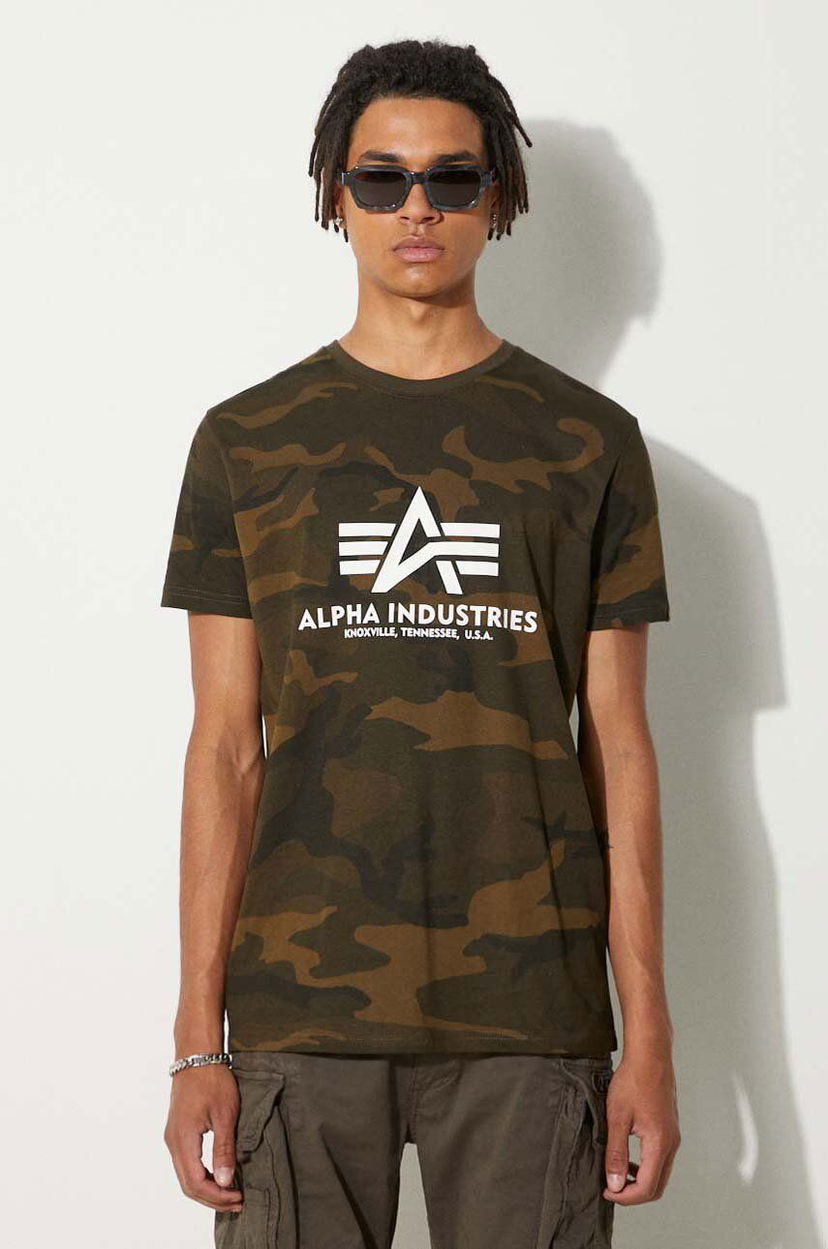 Футболка Alpha Industries Basic T-Shirt Зелений | 100501C.239