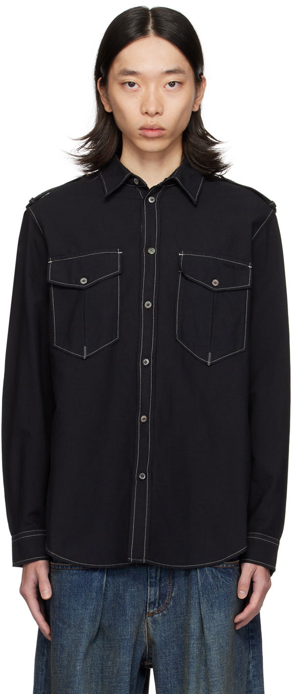 Сорочка ISABEL MARANT Button Up Shirt чорний | CH0094HB-B2I09H