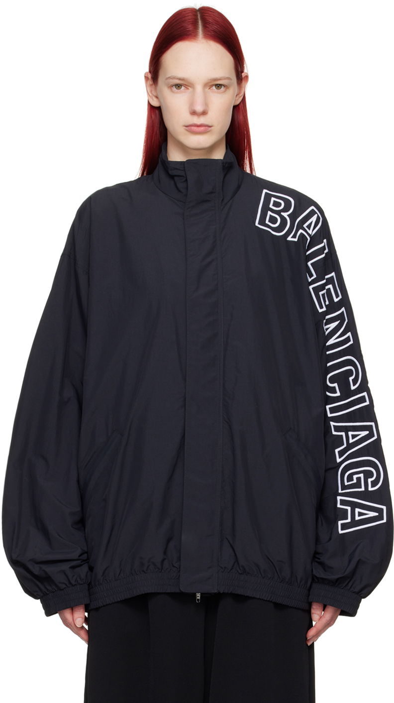 Куртка Balenciaga Black Outline Jacket чорний | 768920 TNO79