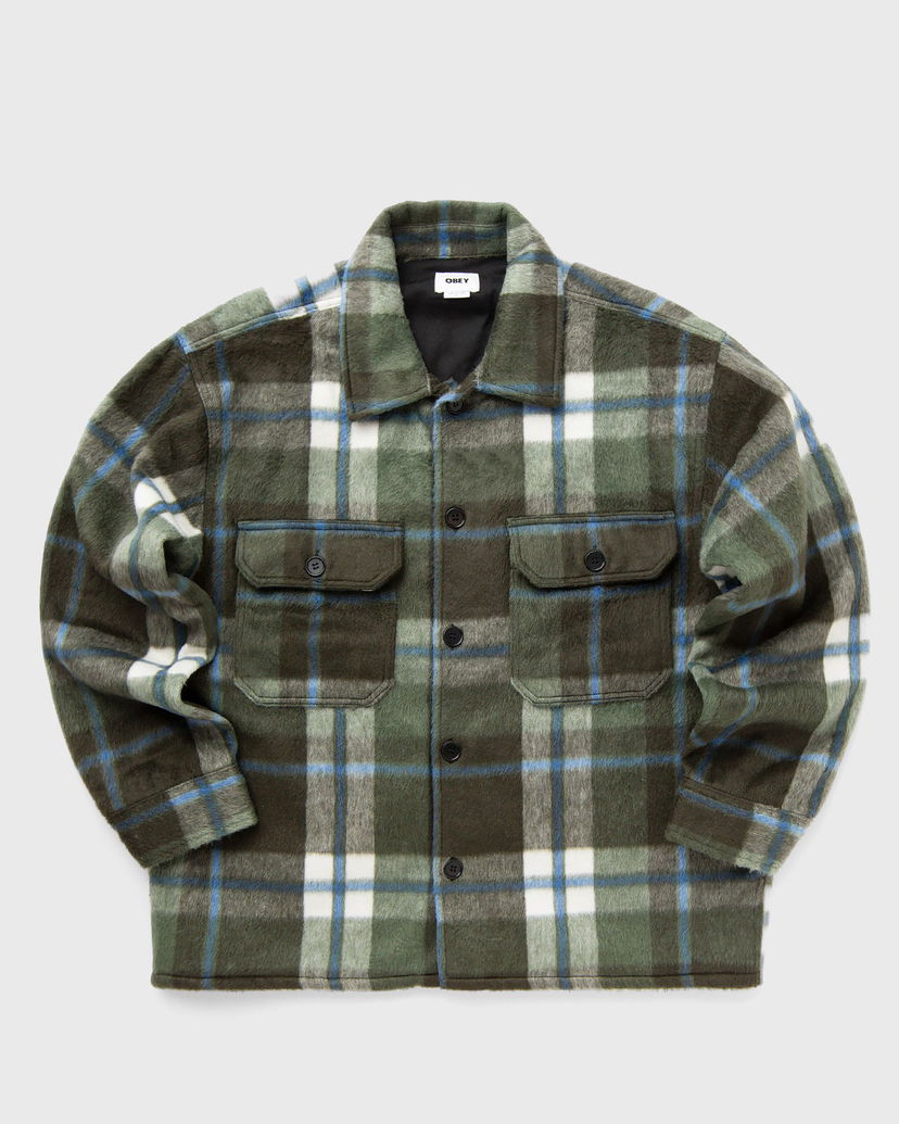 Куртка OBEY Stanton Shirt Jacket Зелений | 121160062-RSI