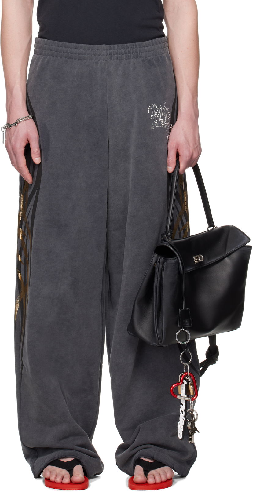 Спортивні штани Balenciaga Tacky Gold Baggy Sweatpants Сірий | 803266TRVR6