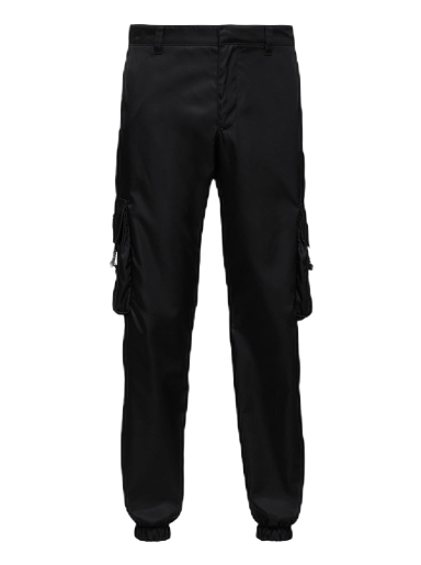 Штани карго Prada Re-Nylon Cargo Pants чорний | SPH130S2111WQ8