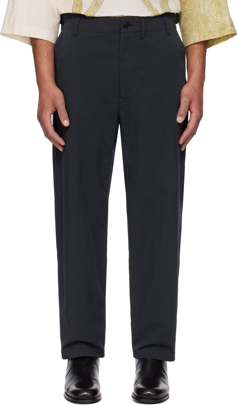 Штани LEMAIRE Lemaire Carrot Fit Trousers чорний | PA1213 LF1228