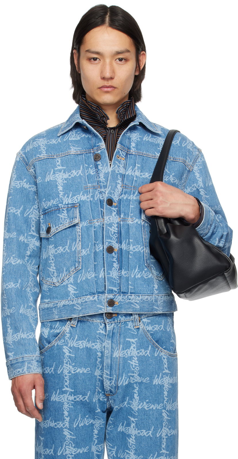 Куртка Vivienne Westwood Vivienne Westwood Marlene Denim Jacket Синій | 2801000E-W014I-