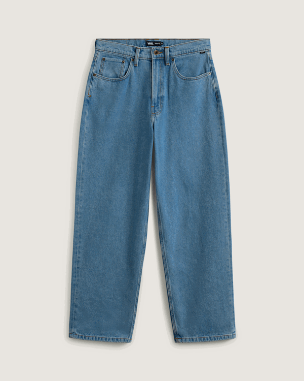 Джинси Vans Check-5 Baggy Denim Trousers, Size: 38 Синій | VN000PQHCDX