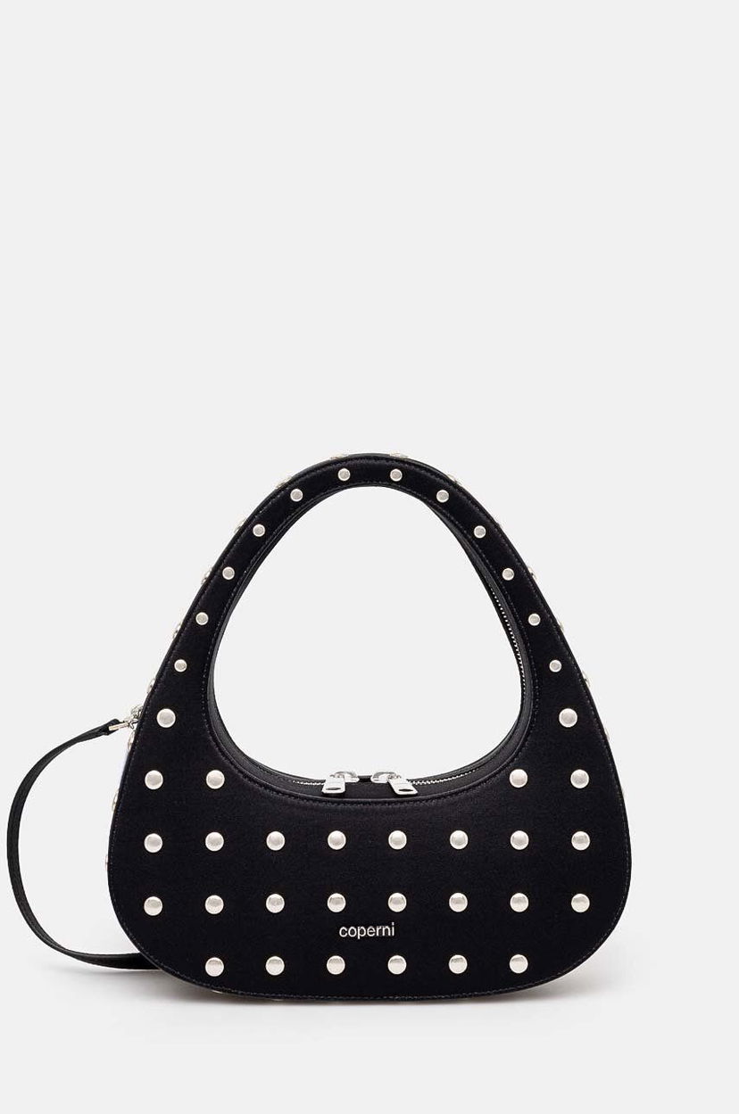 Сумка Coperni Studded Swipe Baguette Bag чорний | COPBA60STF9003