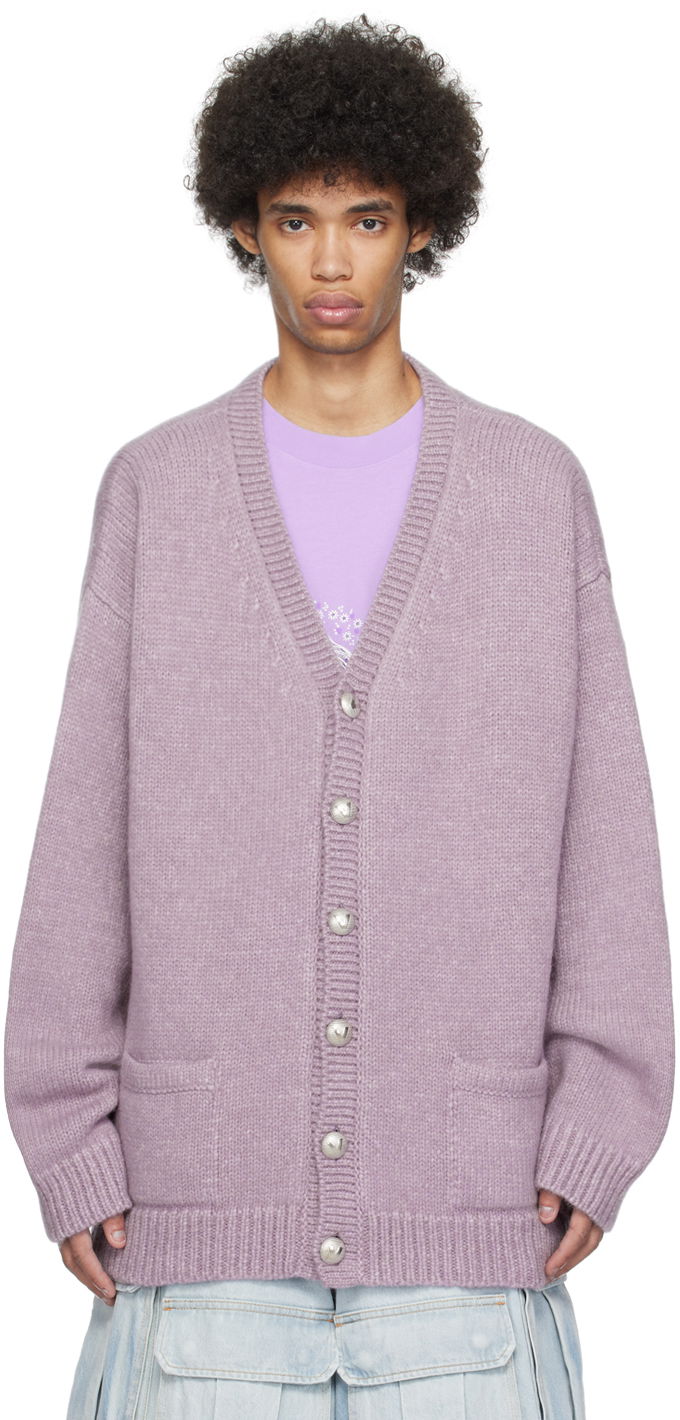 Cветр VETEMENTS Fancy Button Cardigan Фіолетовий | UE64KN210L