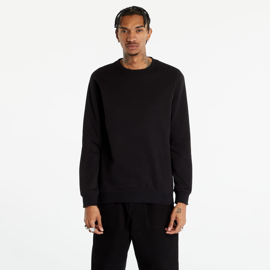 Cветр Urban Classics Basic Terry Crewneck чорний | TB2391-00007, 0