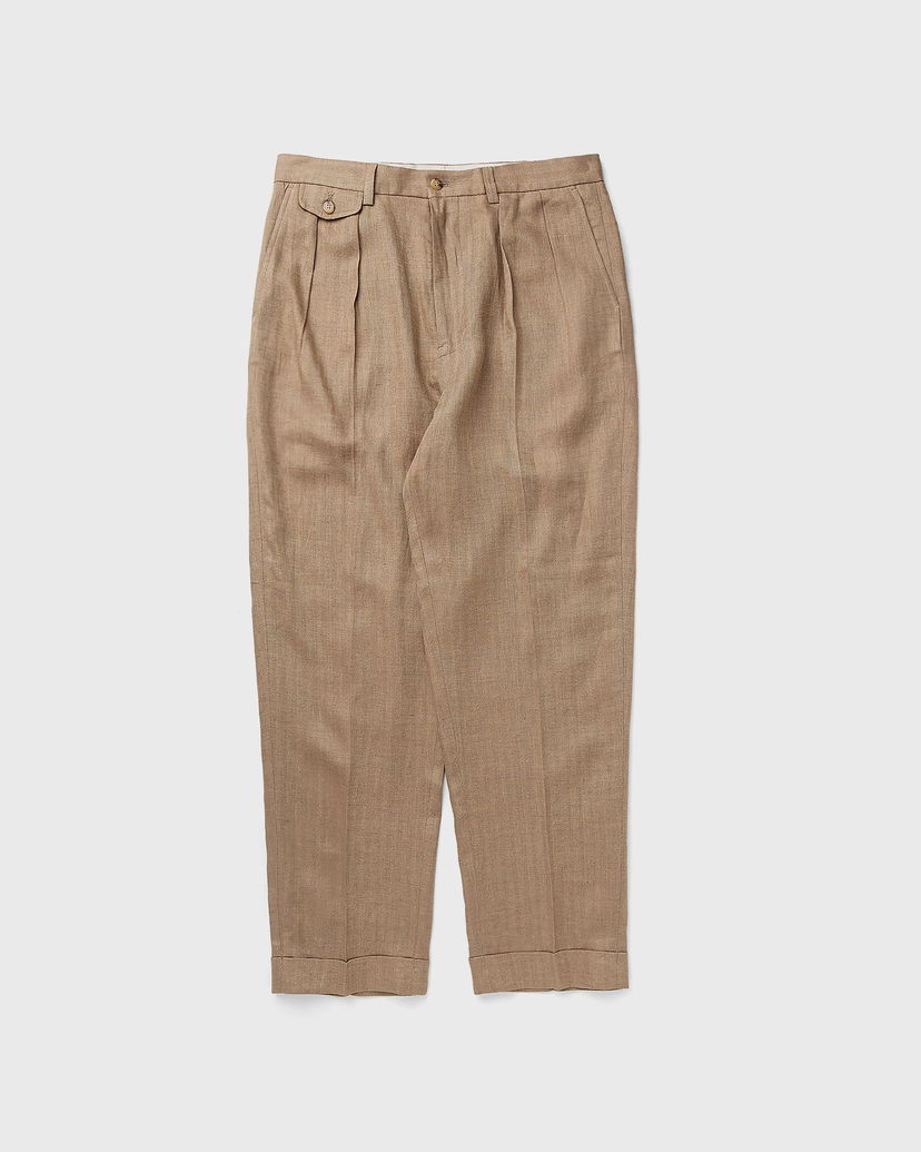Штани Polo by Ralph Lauren WHITMANCHINO PLEATED бежевий | 710972100001