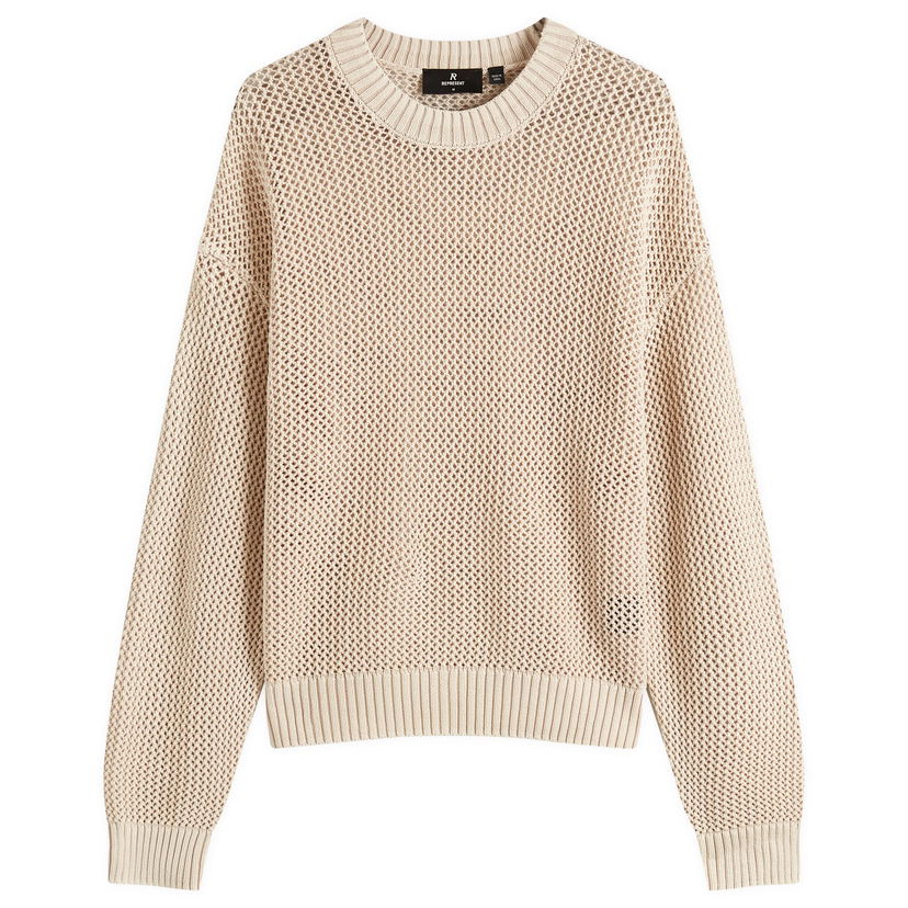 Cветр Represent Clo Represent Open Gauge Knit Sweater бежевий | MLM3821-26