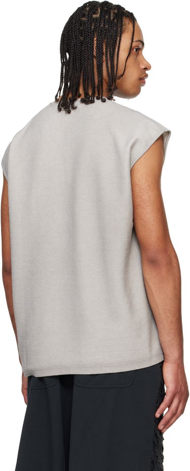Безрукавка Diesel Diesel S-Rub-SL Distressed Tank Top Сірий | A19115-0PLAI-97C, 2