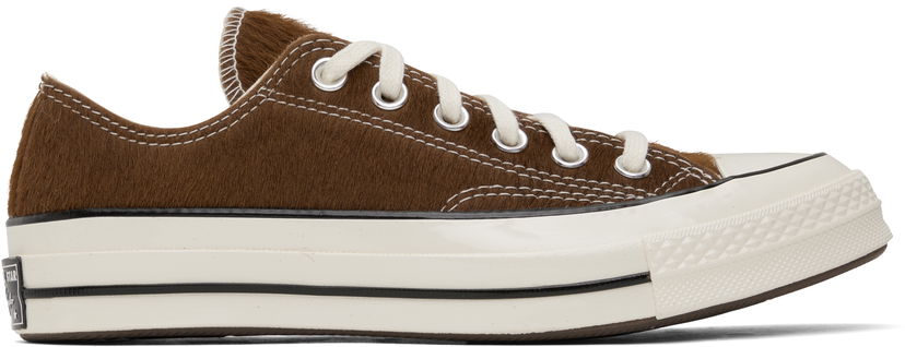 Кросівки та взуття Converse Chuck 70 Premium Leather Коричневий | A13837C