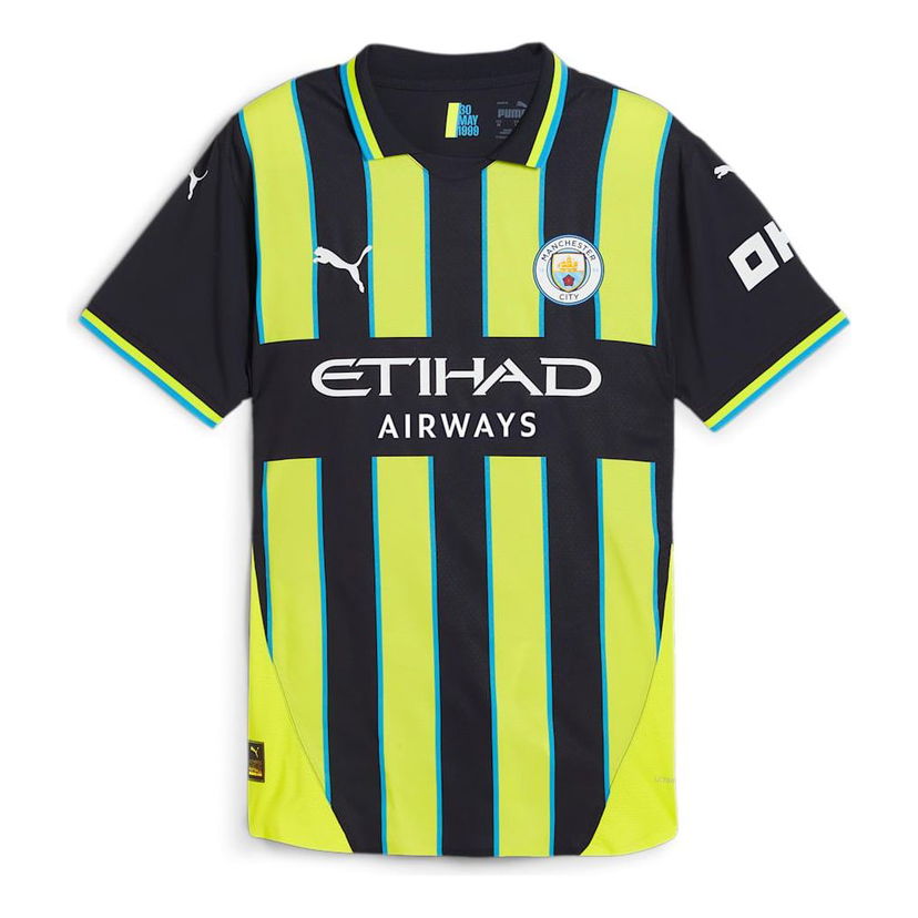 Джерсі Puma Manchester City 24/25 Away Authentic Jersey чорний | 775085-02