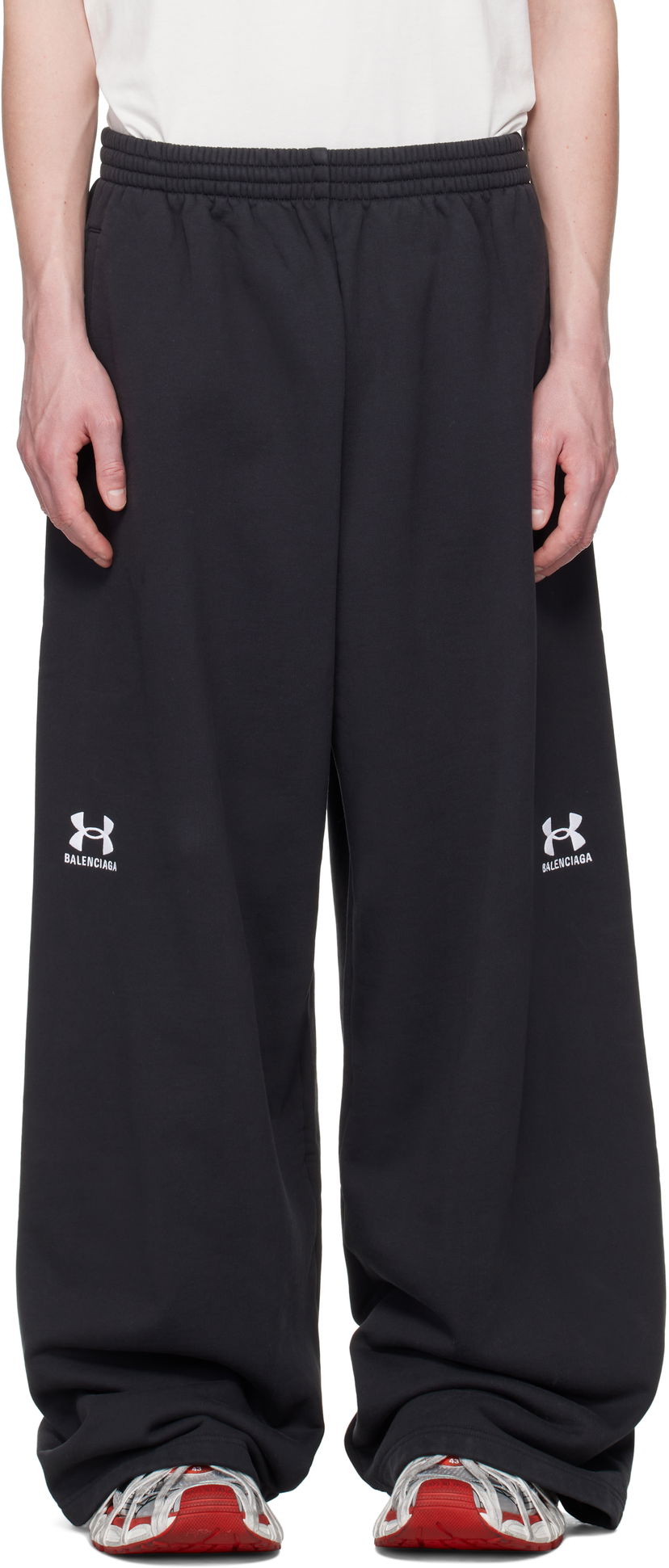 Спортивні штани Balenciaga Under Armour Edition Baggy Sweatpants чорний | 809709TRVB8