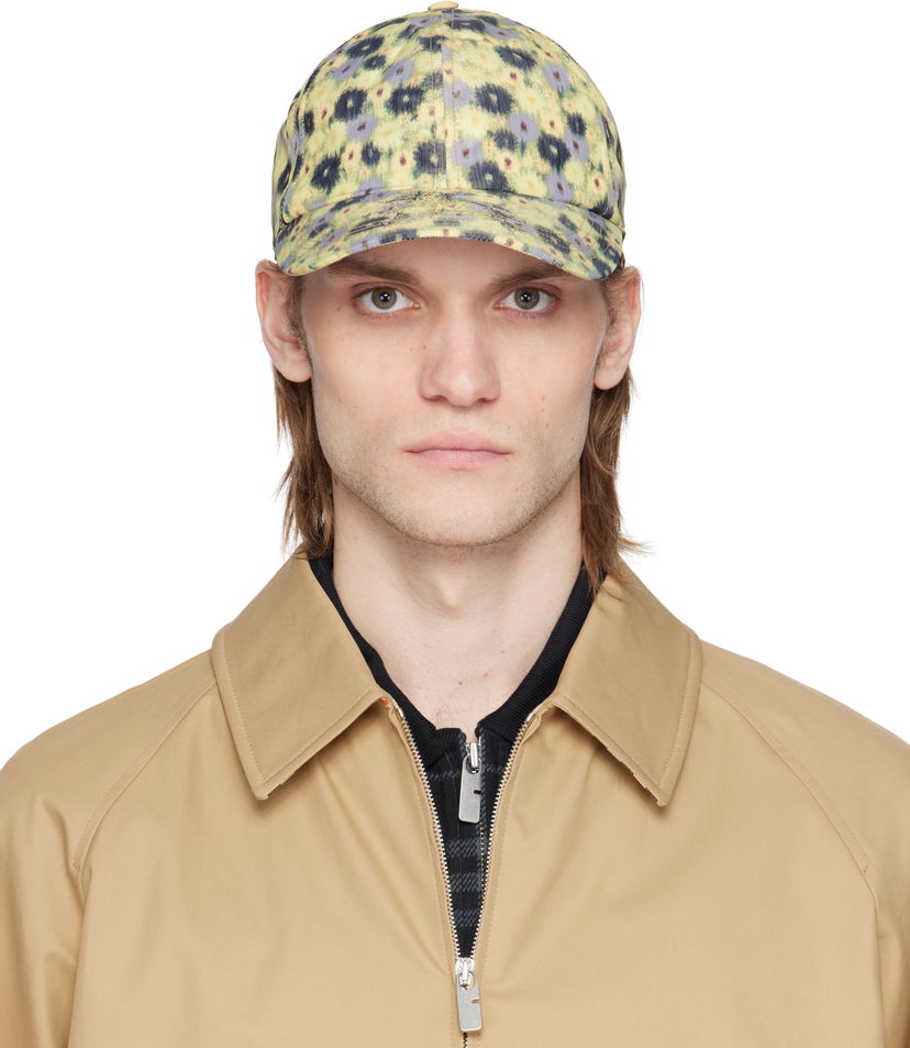 Кепка Burberry Burberry Daisy Print Baseball Cap Жовтий | 8107995
