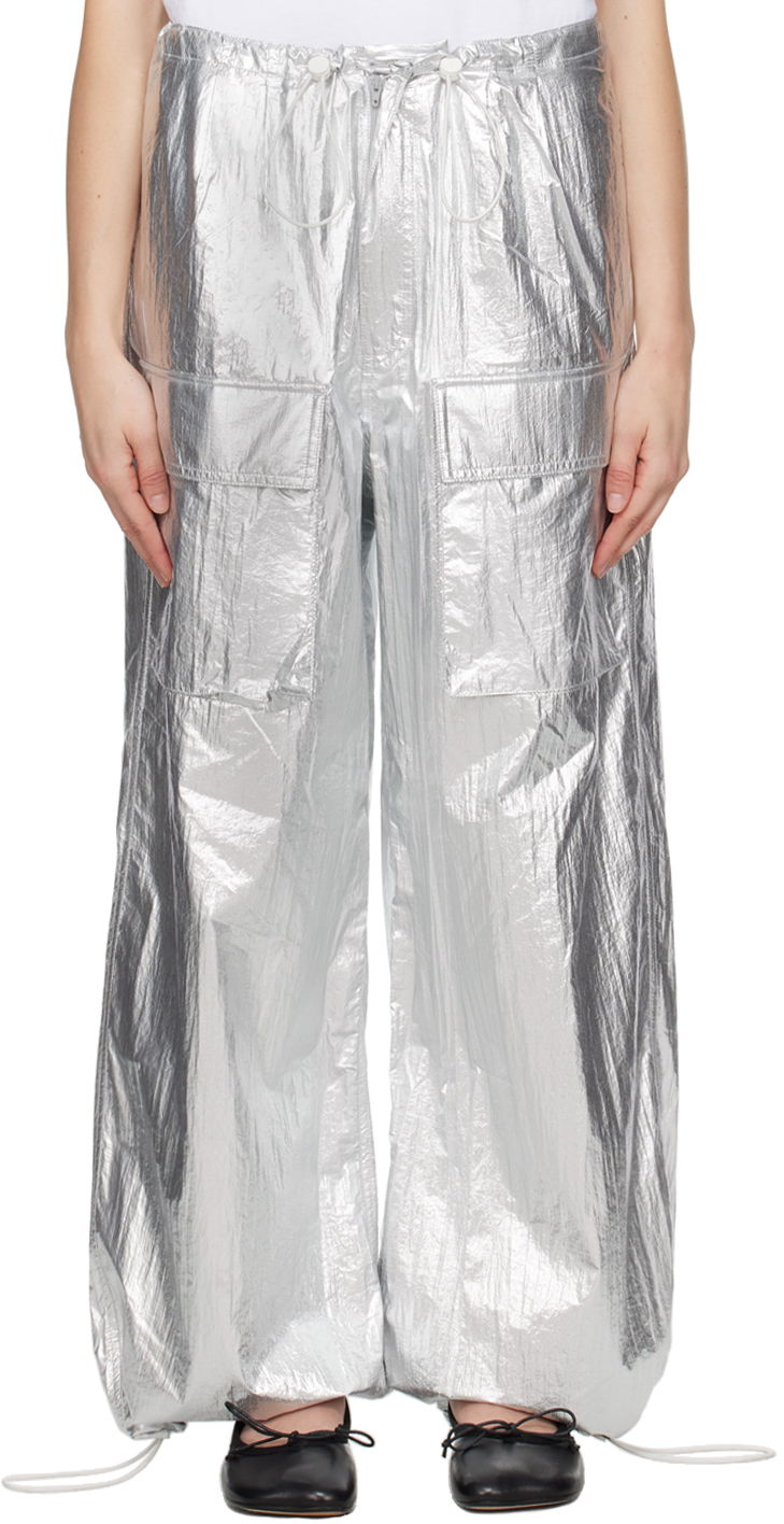 Штани Maison Margiela MM6 Tyvek Trousers Сірий | S52KA0478 S78538